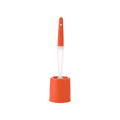 Phòng tắm Oem Bồn cầu Bàn chải làm sạch Bàn chải nhựa silicone Đầu mềm Tpr