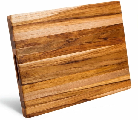 Thớt Gỗ Teak Bền Vững Lớn 20 X 15 X 1.5 Inch