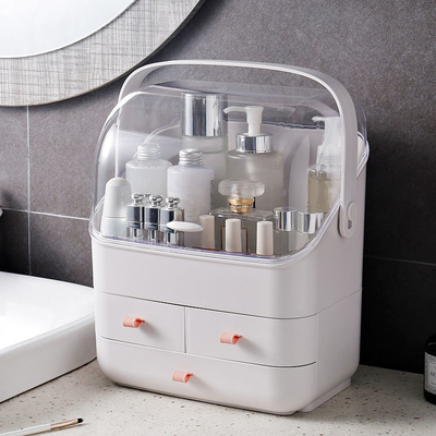 Hộp đựng đồ trang điểm chống bụi công suất lớn Hộp nhựa Oem Odm
