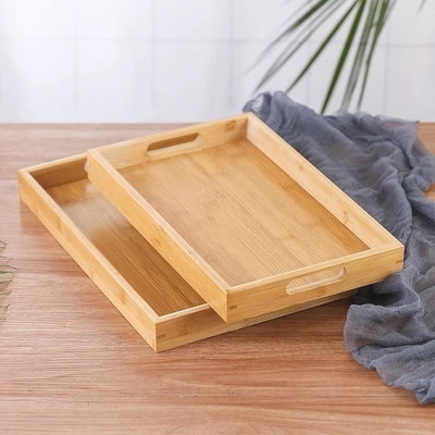 Tray treo hình chữ nhật thân thiện với môi trường với thiết kế hiện đại bền vững và bảng màu tự nhiên
