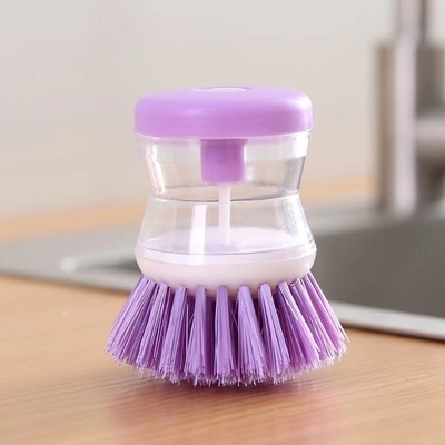 Bàn chải làm sạch pha chế xà phòng Tpr Tự động thêm nút nhấn