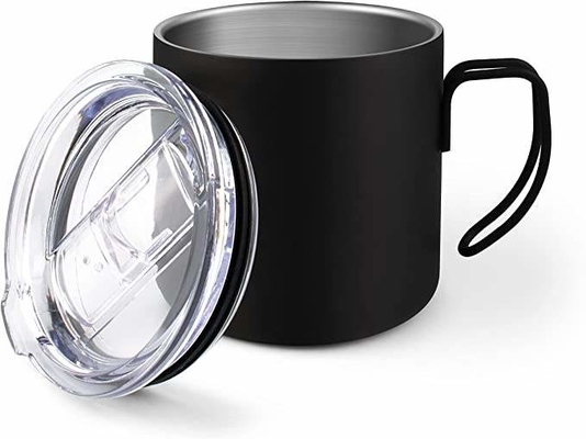 Cốc cách nhiệt đôi 8 Oz / Cốc cà phê du lịch bằng thép không gỉ có nắp