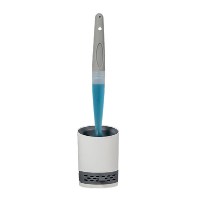 Tường gắn tường Tpr Làm sạch nhà vệ sinh Bàn chải silicone Máy rút xà phòng lỏng có thể nạp lại
