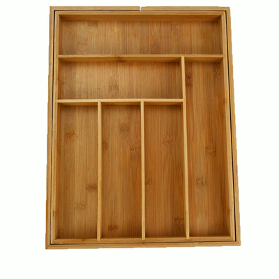 Khay Dao Kéo Có Thể Mở Rộng 13&quot;-21.6&quot; Với Bộ Chia Cho Ngăn Kéo Nhà Bếp