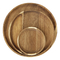 Trang chủ Khay tre tròn chống rơi, Khay / đĩa phục vụ bằng gỗ keo
