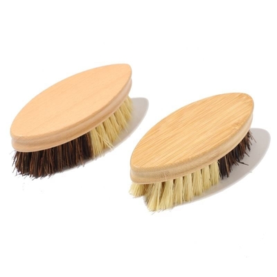 Tay cầm tiện dụng Bàn chải rau tre Làm sạch nhà bếp bằng gỗ