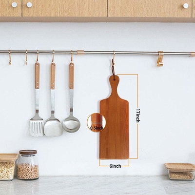 Thớt Rau Củ Tre Lớn Không Độc Hại Gia Đình Di Động 48x16cm