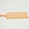 Pizza Peel Paddle và thớt gỗ có tay cầm, dày 1,5cm