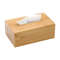 Bamboo Paper 21*14*8CM Eco Friendly Tissue Box gỗ hình chữ nhật