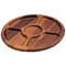 30.5 * 2.5cm gỗ Tray tròn Acacia Chip And Dip