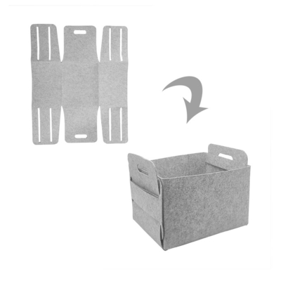 Thùng lưu trữ hiện đại tùy chỉnh đặt 100% thùng nhựa polyester để sắp xếp đồ gia dụng
