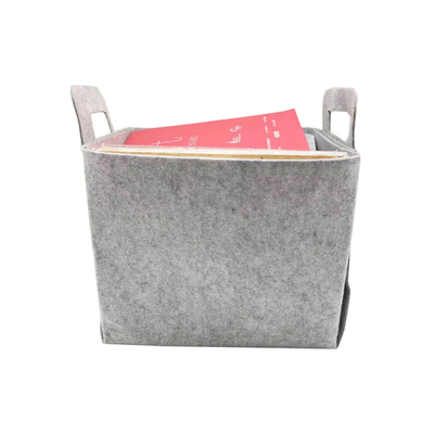 Thùng lưu trữ hiện đại tùy chỉnh đặt 100% thùng nhựa polyester để sắp xếp đồ gia dụng