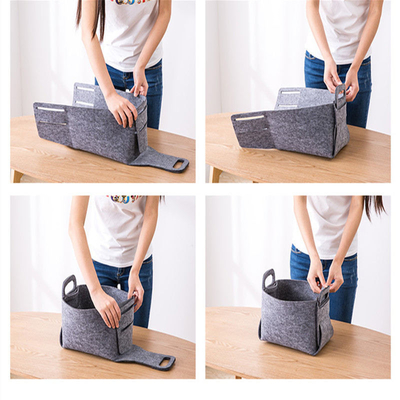 Đường chữ nhật 100% polyester felt quần áo kho chứa Opp túi đóng gói gói tùy chỉnh