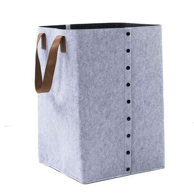Màu sắc tùy chỉnh Modern Polyester felt Storage Baskets For Clothes Tổ chức
