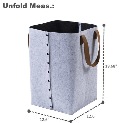 Màu sắc tùy chỉnh Modern Polyester felt Storage Baskets For Clothes Tổ chức