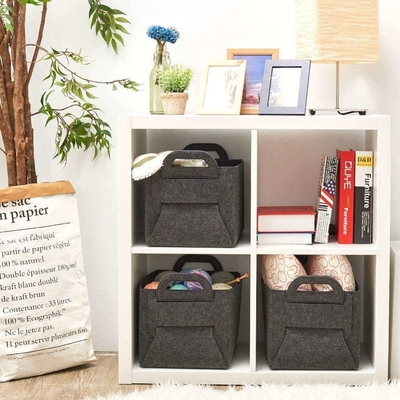 Giỏ lưu trữ gấp hiện đại để lưu trữ quần áo có tổ chức