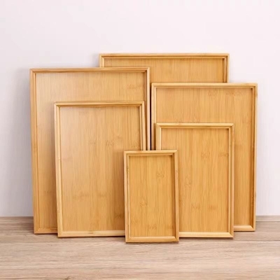 Eco Friendly Bamboo Kitchen Towel Holder Logo tùy chỉnh Bộ đựng gỗ để nấu ăn