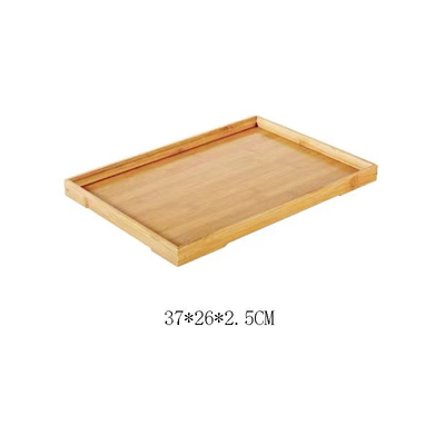 Eco Friendly Bamboo Kitchen Towel Holder Logo tùy chỉnh Bộ đựng gỗ để nấu ăn