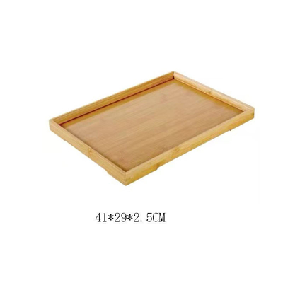Eco Friendly Bamboo Kitchen Towel Holder Logo tùy chỉnh Bộ đựng gỗ để nấu ăn