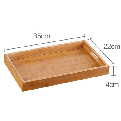 Tray treo hình chữ nhật thân thiện với môi trường với thiết kế hiện đại bền vững và bảng màu tự nhiên