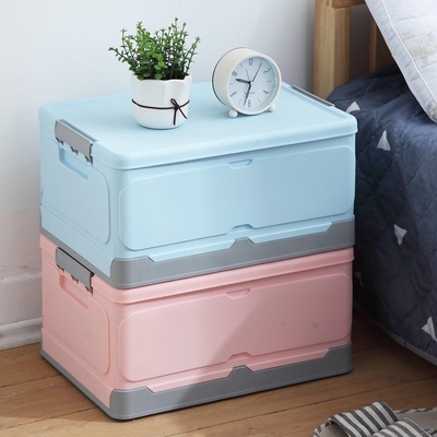 Hộp lưu trữ bằng nhựa có thể xếp chồng lên nhau không chứa BPA Hộp đựng giày 20-35L