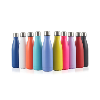 Ly giữ nhiệt bằng thép không gỉ 304 Chai nước hình Cola 350ml 500ml 750ml