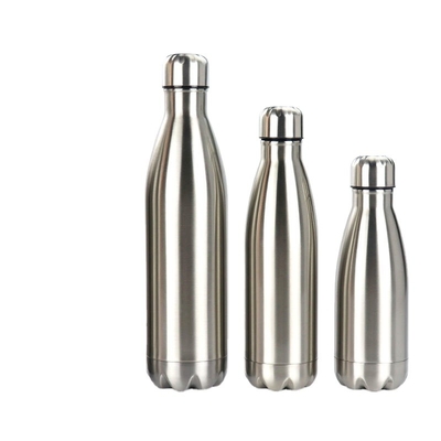 Ly giữ nhiệt bằng thép không gỉ 304 Chai nước hình Cola 350ml 500ml 750ml