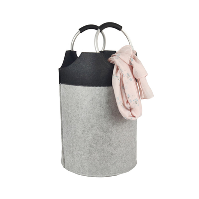 3mm 4mm Felt Giỏ lưu trữ Túi giặt có thể thu gọn 39 * 68cm