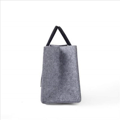 Túi vải nỉ mua sắm đa chức năng có thể gập lại 29 * 19 * 26cm